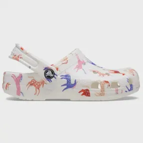 Crocs - Classic Character Print Clog Toddler (Unicorn)