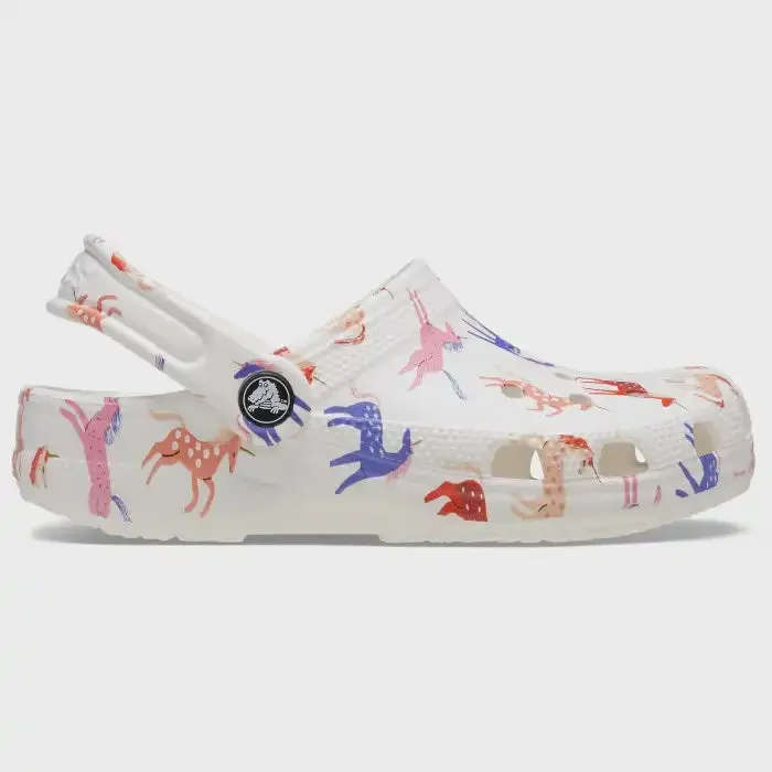 Crocs - Classic Character Print Clog Toddler (Unicorn)
