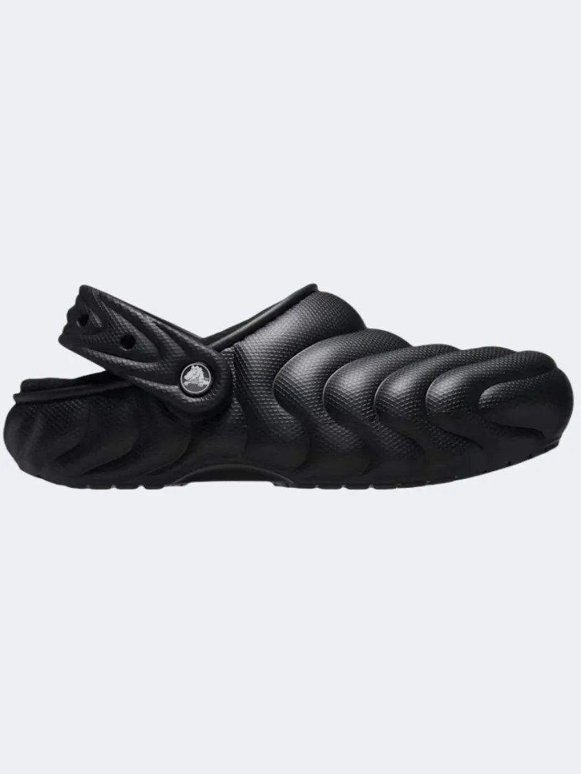 Crocs Classic Lined Puffer Clog Unisex Lifestyle Slippers Black