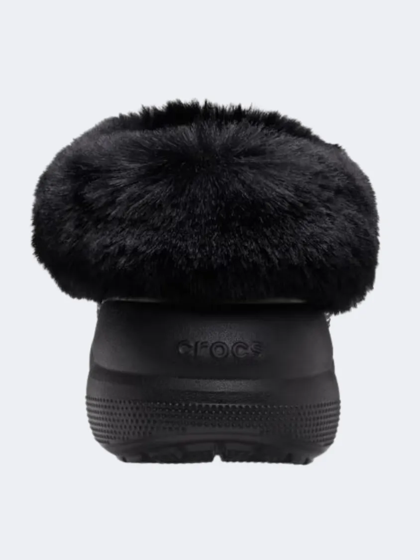 Crocs Furever Crush Women Lifestyle Slippers Black