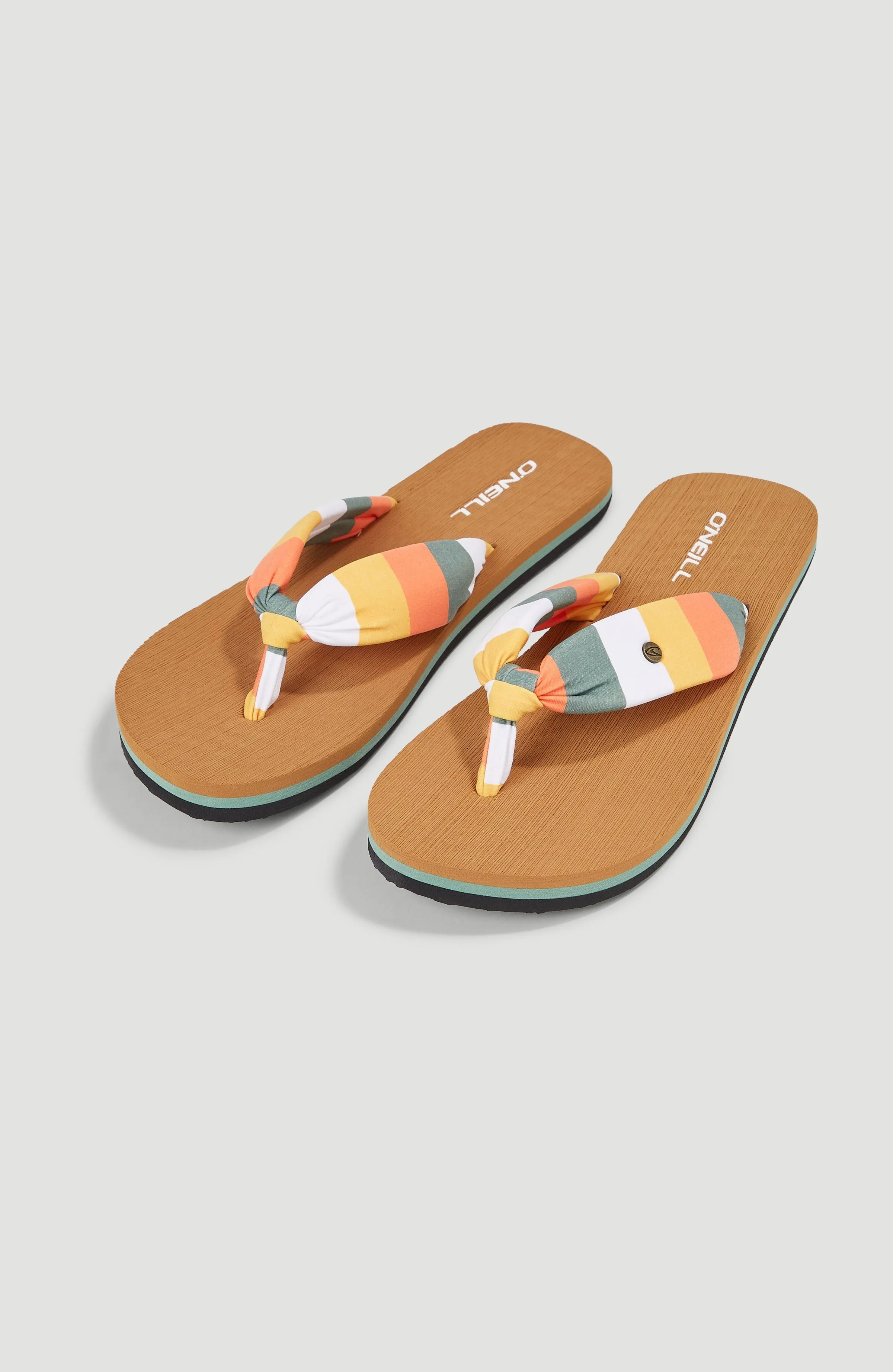 Ditsy Sun BLOOM™ Sandals | Orange Multistripe
