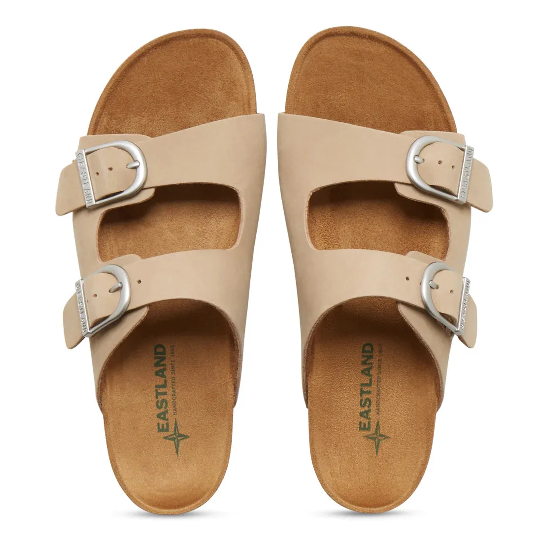 Eastland Women's Cambridge Slide Sandal - Light Grey 3865-64M