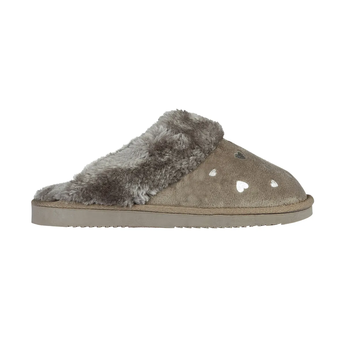 Love Heart Ladies Slippers