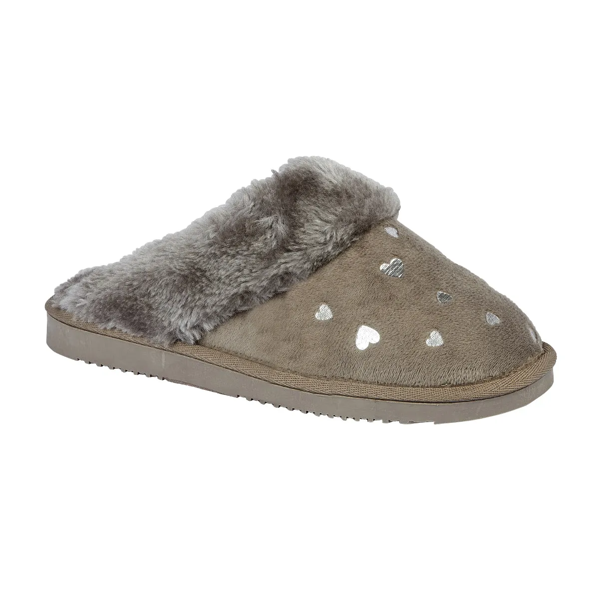 Love Heart Ladies Slippers