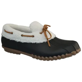 mySTYLE Women's Rain Shoe, Black