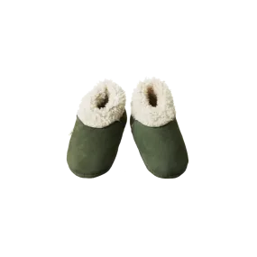 NATURE BABY LAMBSKIN BOOTIES THYME