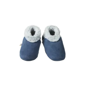 NATURE BABY LAMBSKIN BOOTIES VINTAGE INDIGO