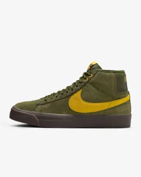 Nike Zoom Blazer Mid - ROUGH GREEN AND AMARILLO