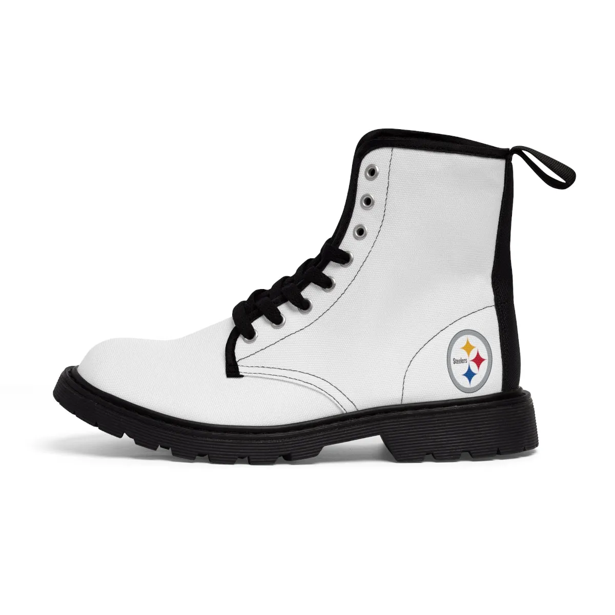 Pittsburgh Steelers Men's Canvas Boots