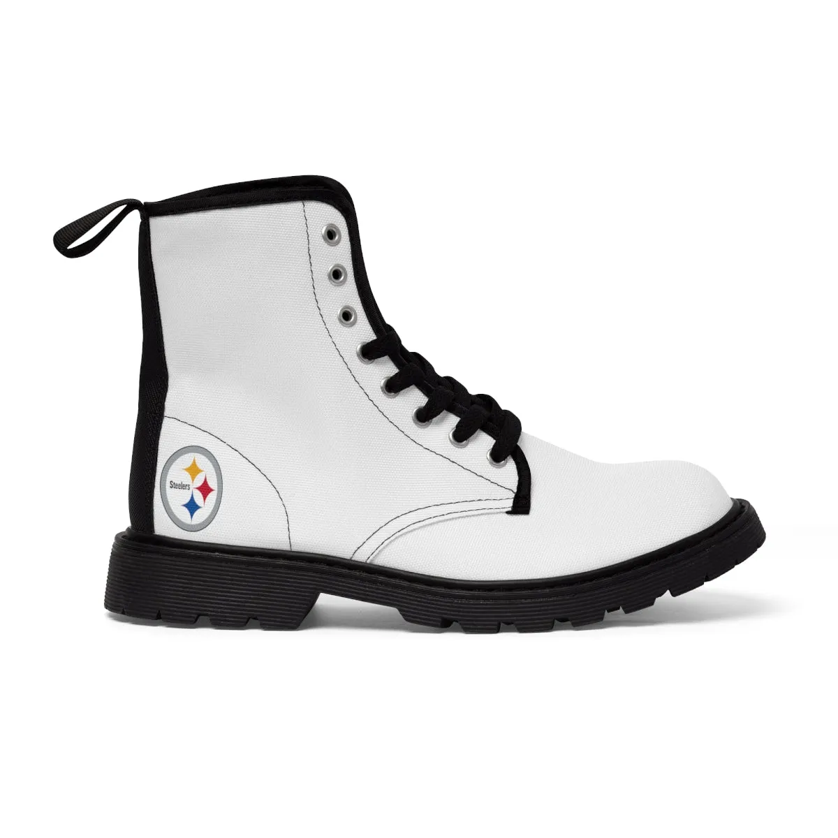Pittsburgh Steelers Men's Canvas Boots
