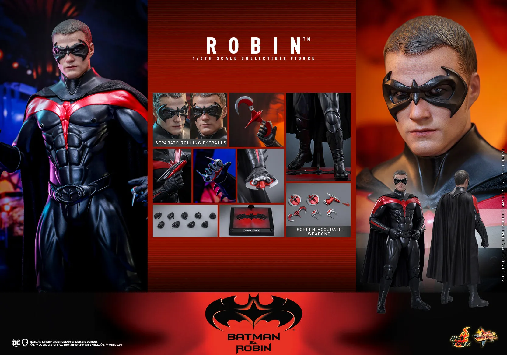 [Pre-Order] Hot Toys - MMS787 - Batman & Robin - 1/6th scale Robin Collectible Figure