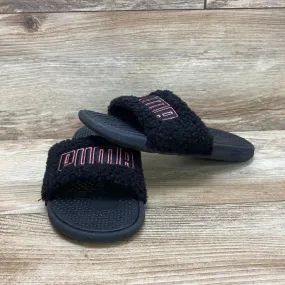 Puma Cool Cat Sherpa Slides sz 3Y