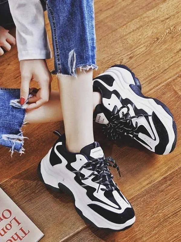 "COLOR BLOCK" SNEAKERS