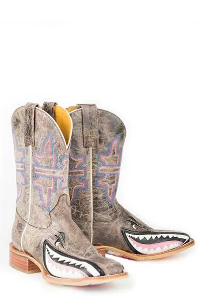 Tin Haul Man Eater Woman Boots Style 14-021-0007-0114